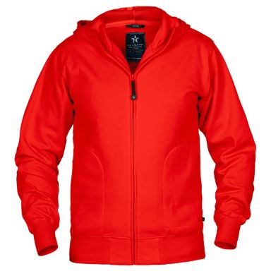 Texstar HC03 Hættetrøje rød