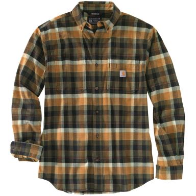 Carhartt Hamilton Flanellskjorta gul
