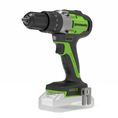 Greenworks GD24DD60 Bore-/skruemaskine uden batteri og oplader