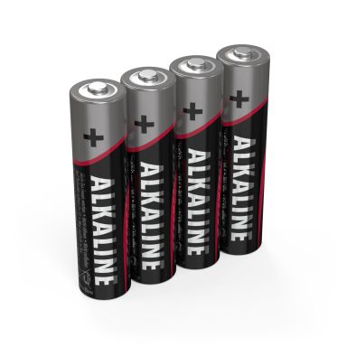 Ansmann 5015553 Batteri alkalisk, Micro AAA/LR03, 4-pakning