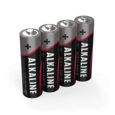 Ansmann 5015563 Batteri alkaliskt, Mignon AA/LR6, 4-pack