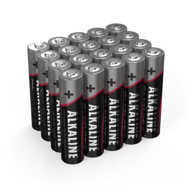 Ansmann 5015538 Batteri alkaliskt, Micro AAA/LR03, 20-pack