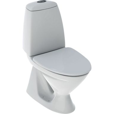 Ifö Silia WC-istuin istuinkannella, piiloviemäri-S-lukko