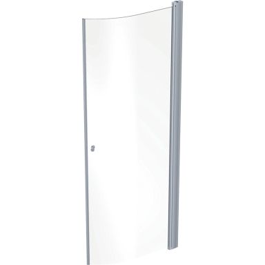 Contura Showerama 10-41 Duschdörr bockad, silver/klarglas