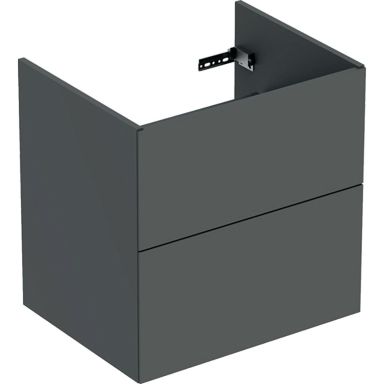 Ifö Elegant Tvättställsskåp 2 lådor, grå