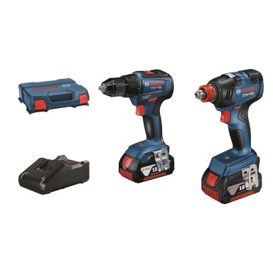 Bosch GDX 18V-200+GSR 18V-55 Akkukonesarja