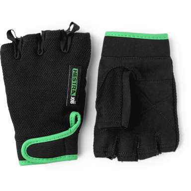 Hestra Pro Holm Monteringshanske svart, halvfingre