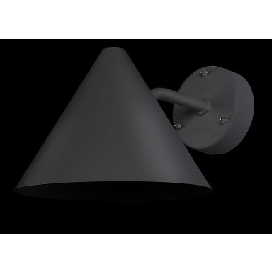 Westal 21-6-10 Väggarmatur svart, E27