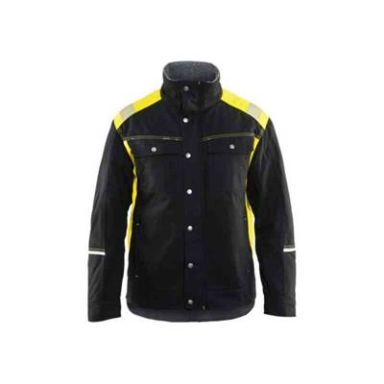 Blåkläder 491513709933XL Vinterjacka svart/varselgul, hantverksjacka
