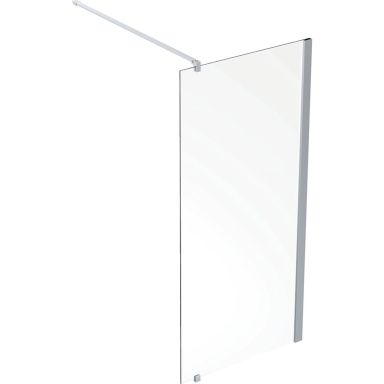 Ifö Showerama 10-20 Duschvägg aluminium/klarglas