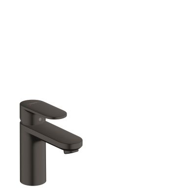 Hansgrohe Vernis Blend 100 71580670 Servantbatteri uten løfteventil, 1-greps, matt svart