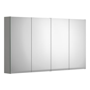 Gustavsberg Artic Spejlskab 120 cm, askegrå