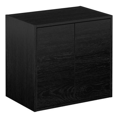Gustavsberg Artic Vægskab sort, 39 cm dyb
