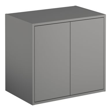 Gustavsberg Artic Vægskab askegrå, 39 cm dyb