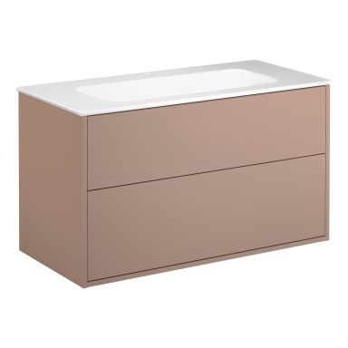 Gustavsberg Artic Underskab 100 cm, med håndvask, 1 stk bl.hul