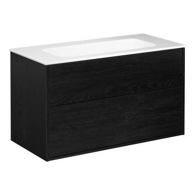 Gustavsberg Artic Underskab 100 cm, med håndvask, 1 stk bl.hul