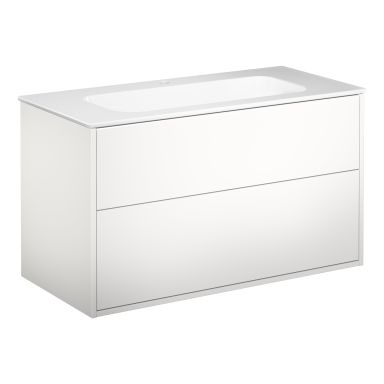 Gustavsberg Artic Underskab 100 cm, med håndvask, 1 stk bl.hul