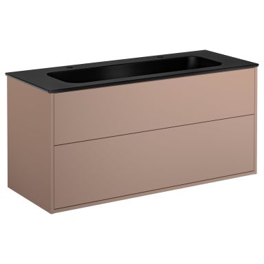 Gustavsberg Artic Underskab 120 cm, med håndvask, 2 bl.huller
