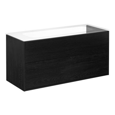 Gustavsberg Artic Underskab Sort, 120 cm, uden håndvask
