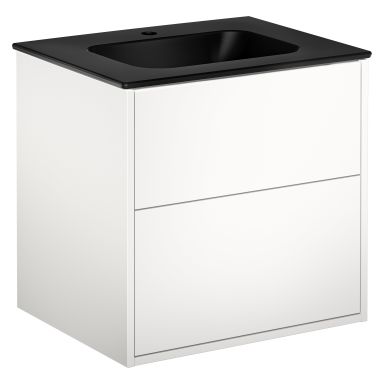 Gustavsberg Artic Allaskaappi valkoinen, 60 cm, pesualtaalla