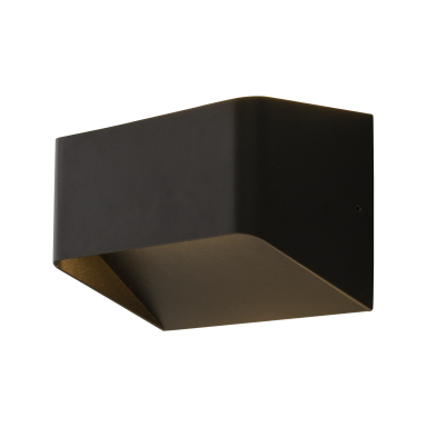 Aneta Lighting Sögne 71934-15 Vägglampa 10 W LED, 3000 K, svart