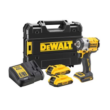 Dewalt DCF921D2T-QW Slagnøgle med batteri og oplader