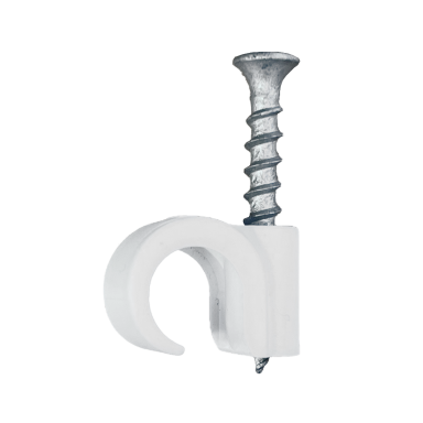 Sormat 9640011071 Skruvclips vit