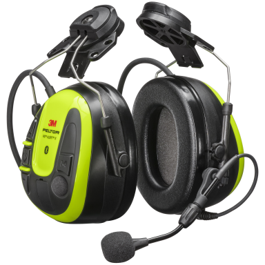 3M Peltor WS Alert X Høreværn Bluetooth & mobil applikation, hjelm mount