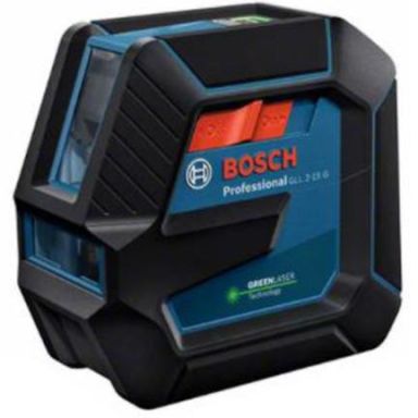 Bosch GLL 2-15/LB10 Linjelaser grön, med batterier och universalfäste
