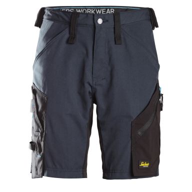Snickers 6112 LiteWork Shorts marinblå/svart