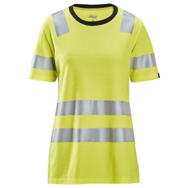 Snickers 2537 T-shirt varsel, gul