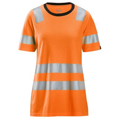 Snickers Workwear 2537 T-paita huomioväri, oranssi
