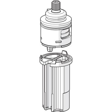 Oras 601278V Omskifter til Optima/Nova