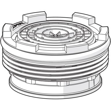Oras 601287V Strålesamler M24x1, inkludert strålesamlernøkkel