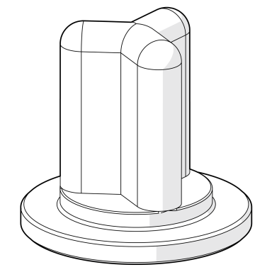 Oras 438124 Tyhjiöventtiilin lautanen