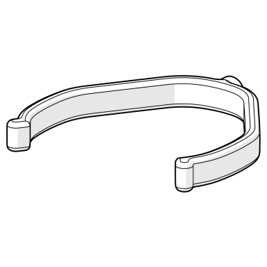 Oras 1001406-10 Rørbarriere plast, 10-pakning