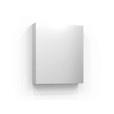 Svedbergs Dalby Speilskap 1 speil, hvit