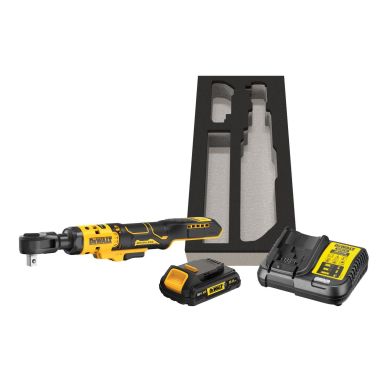 Dewalt DCF512D1G-QW Skralde med batteri og oplader