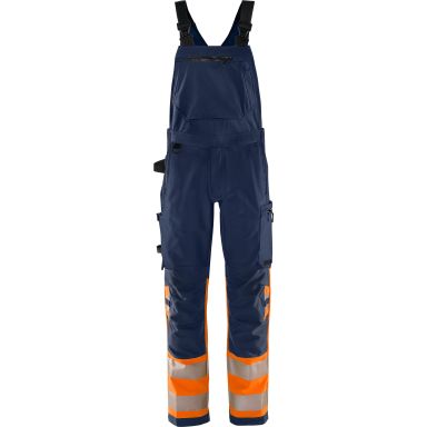 Fristads 1032 GSTP Overalls Bemærk, orange/marineblå