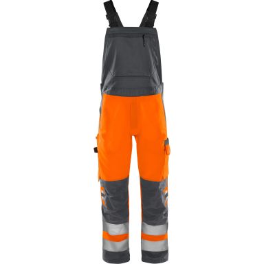 Fristads 1030 GPLU Overalls Bemærk, orange/grå