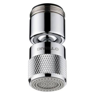 DIVELLO Expo M22+24 Strålesamler med kuleledd, M22x1.0 + M24x1.0 mm