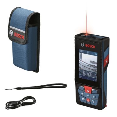 Bosch GLM 150-27 C Laseretäisyysmittalaite Bluetooth, punainen laser