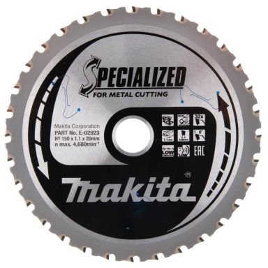 Makita E-02923 Pyörösahanterä 150x20 mm