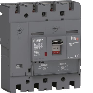 Hager HMT161DR Effektbrytare H3+T/M, 50kA