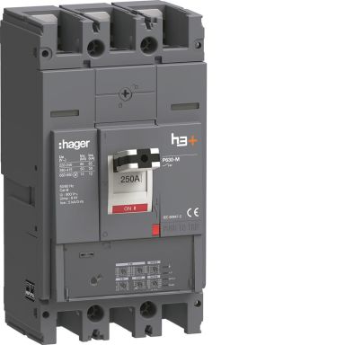 Hager HMW250JR Effektbrytare MCCB, H3+, P630