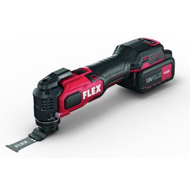Flex MT18.0-EC I SET Multiverktøy med 2 stk. 5,0 Ah-batterier, lader