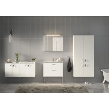 Gustavsberg Artic Spejlskab hvid, 80 cm