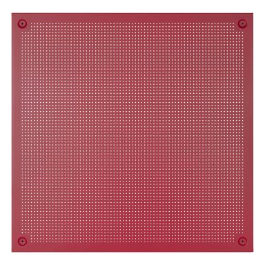PELA 495053 Værktøjstavle 950 x 950 mm, rød