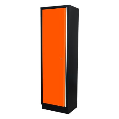 PELA 519761 Højskab 600x458x2000 mm, orange/sort