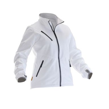 Jobman 1203 Softshelljakke hvit